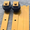 Barn Door Hardware Kit | Gold - hardware close-up