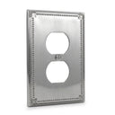 Pearl 1G Duplex Wall Plate