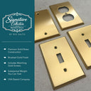 Signature 1G Duplex | Brass Gold