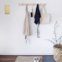 Brushed Brass 1 Gang Toggle Switchplate