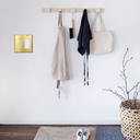 Brushed Brass 2 Gang (Toggle Rocker Combo) Mid Size