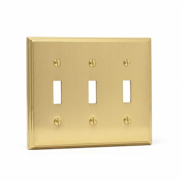 Deco 3G Toggle | Brushed Brass