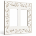 Floral 2G Rocker | White