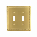 Pearl 2G Toggle | Brass Gold