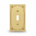 Palazzo 1G Toggle |  Brass Gold