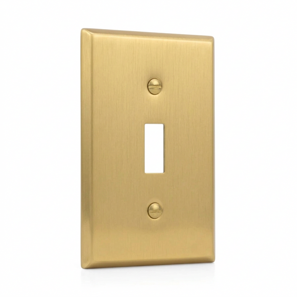 Signature 1G Toggle | Brushed Brass