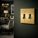Signature 2G Toggle | Brass Gold