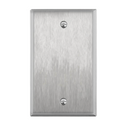 Stainless Steel Blank 1 Gang Outlet Cover
