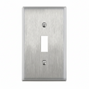Stainless Steel Single Toggle Switchplate