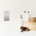 Stainless Steel Single Toggle Switchplate