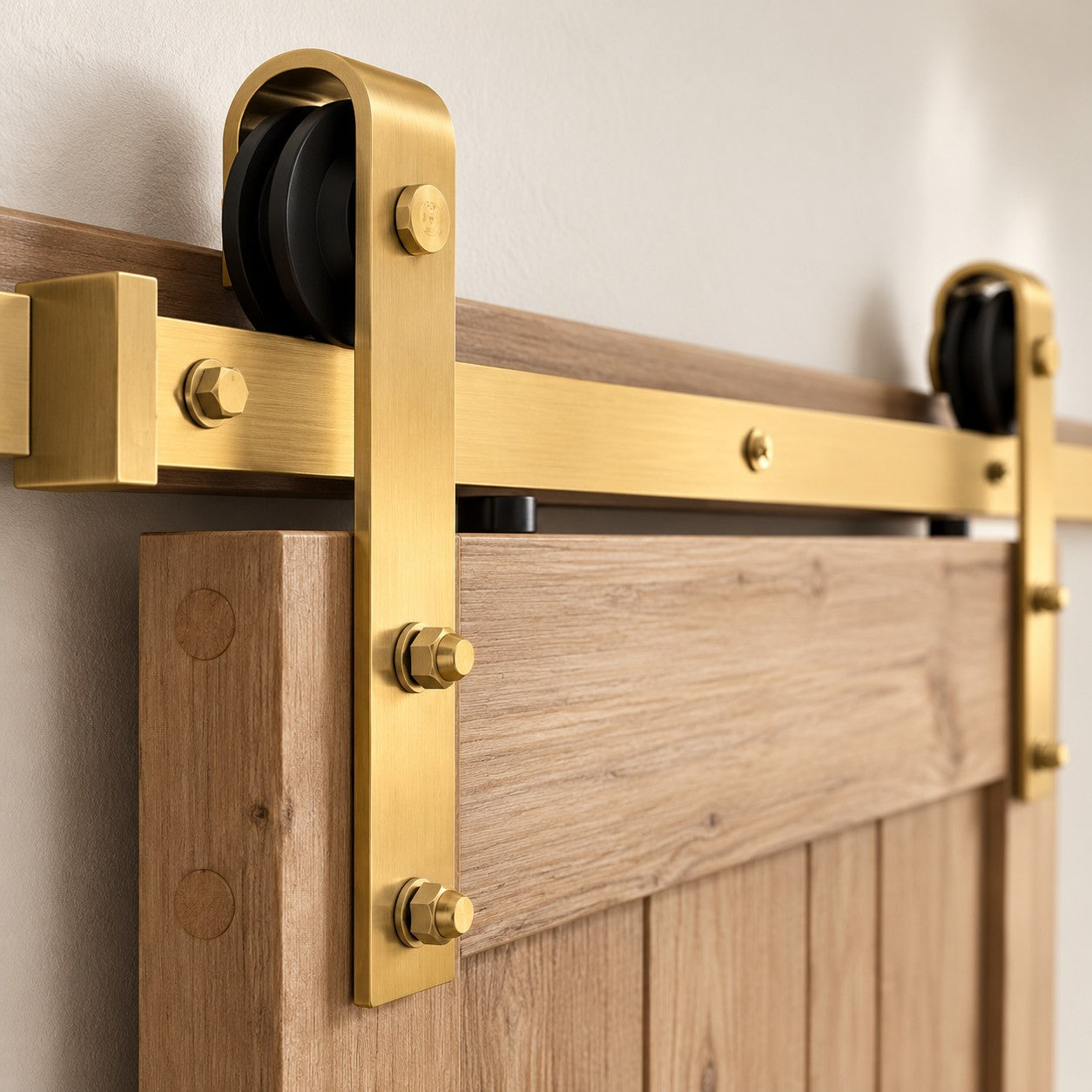 Barn Door Hardware Kit | Single Door | Gold – Rio Salto