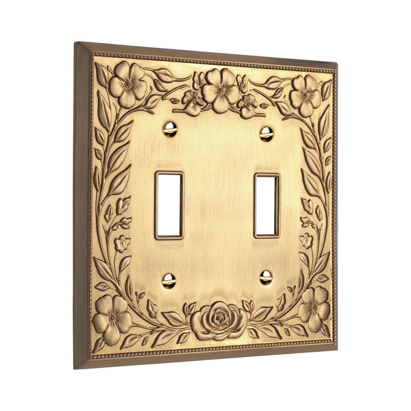 Botanical Garden 2G Toggle | Brushed Gold