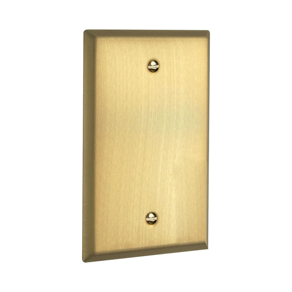Signature 1G Blank | Brushed Brass