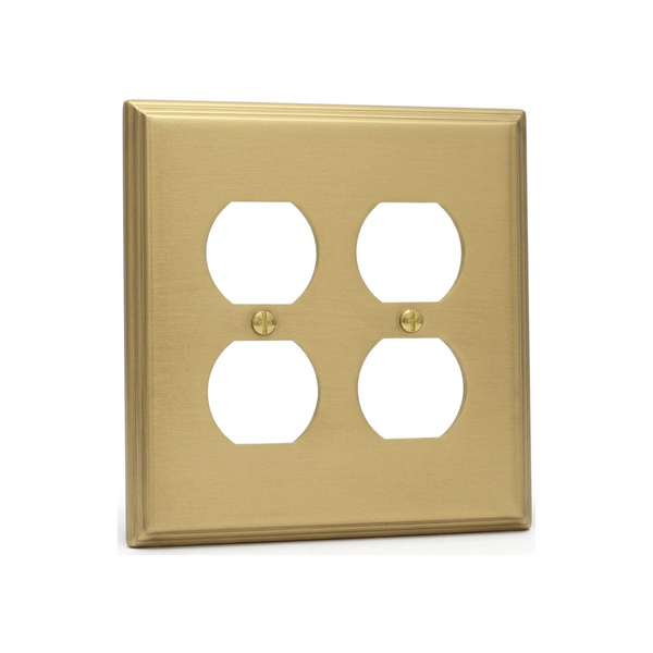 Deco 2G Duplex | Brushed Brass