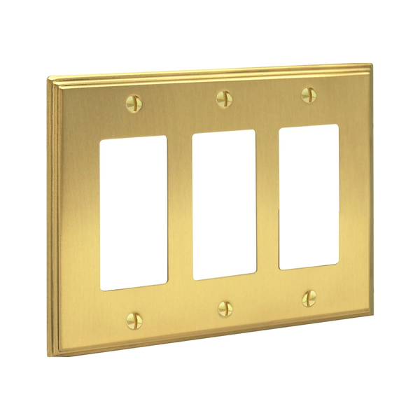 Deco 3G Rocker | Brushed Brass
