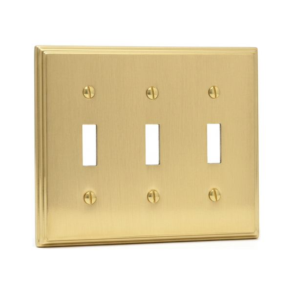 Deco 3G Toggle | Brushed Brass