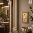 estate brushed gold 1g toggle switch plate lifestyle 1