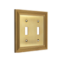 Estate 2G Toggle Wall Plate