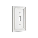 Estate 1G Toggle wall plate in White