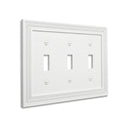 Estate 3G Toggle wall plate in White