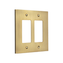 Forge 2G Rocker Wall Plate | Brushed Gold