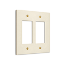 Forge 2G Rocker switch plate in Warm Ivory