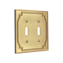 Heritage 2G Toggle Wall Plate