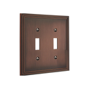 Imperial 2G Toggle Wall Plate | Vintage Copper