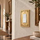 palazzo brushed gold 1 gang rocker switch plate lifestyle 01