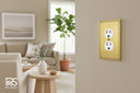 Pearl 1G Duplex | Brass Gold