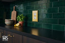 Pearl 1G Duplex | Brass Gold