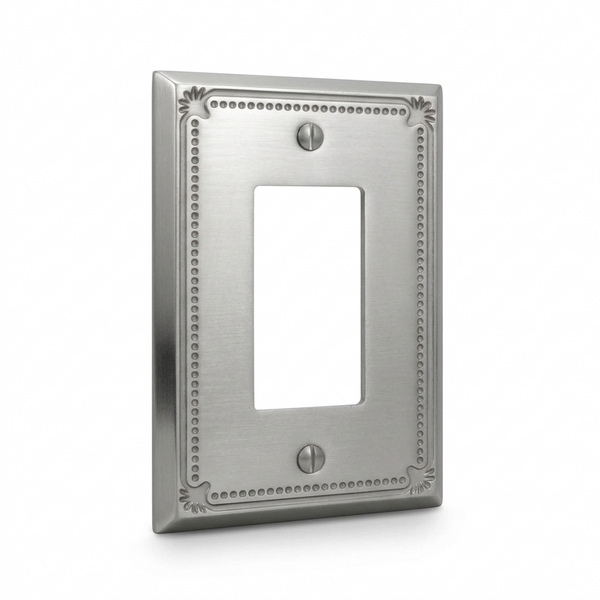 Pearl 1G Rocker | Brushed Nickel