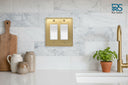Pearl 2G Rocker | Brass Gold