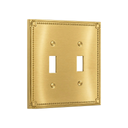 Pearl 2G Toggle Wall Plate