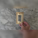 Estate Brushed Gold Wall Plate Video: Heavy Metal Weight Test