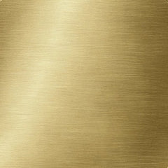 Brushed Brass finish swatch