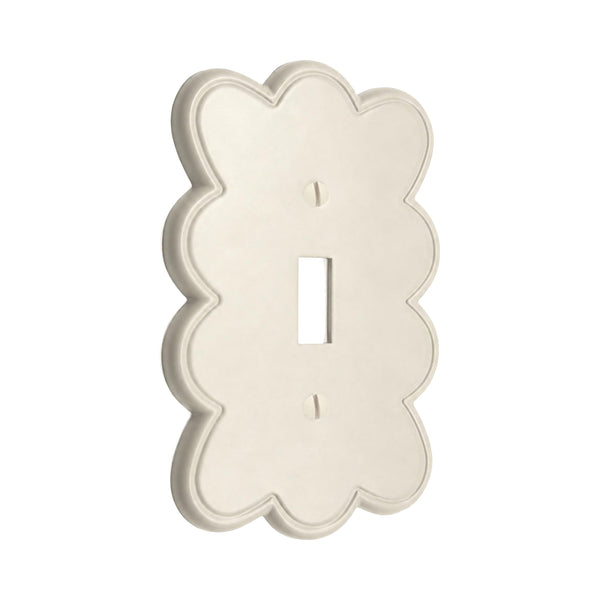 Scallop 1G Toggle | Warm Ivory