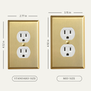 Signature 1G Toggle | Brass Gold