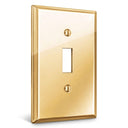 Signature 1G Toggle Wall Plate | Polished Gold
