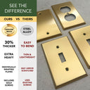 Signature 1G Toggle | Brass Gold