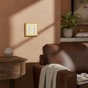 Signature 2G Duplex Wall Plate | Polished Gold - Lifestyle