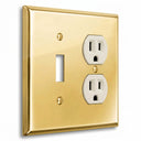 Signature 2G TD Combo Wall Plate | Polished Gold