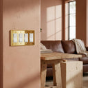 Signature 4G Rocker Wall Plate | Polished Gold - Lifestyle