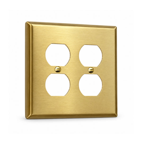 Signature 2G Duplex | Brushed Brass