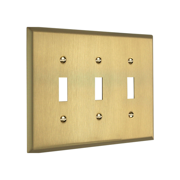 Signature 3G Toggle | Brushed Brass