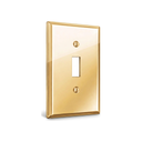 Signature 1G Toggle Wall Plate | Polished Gold