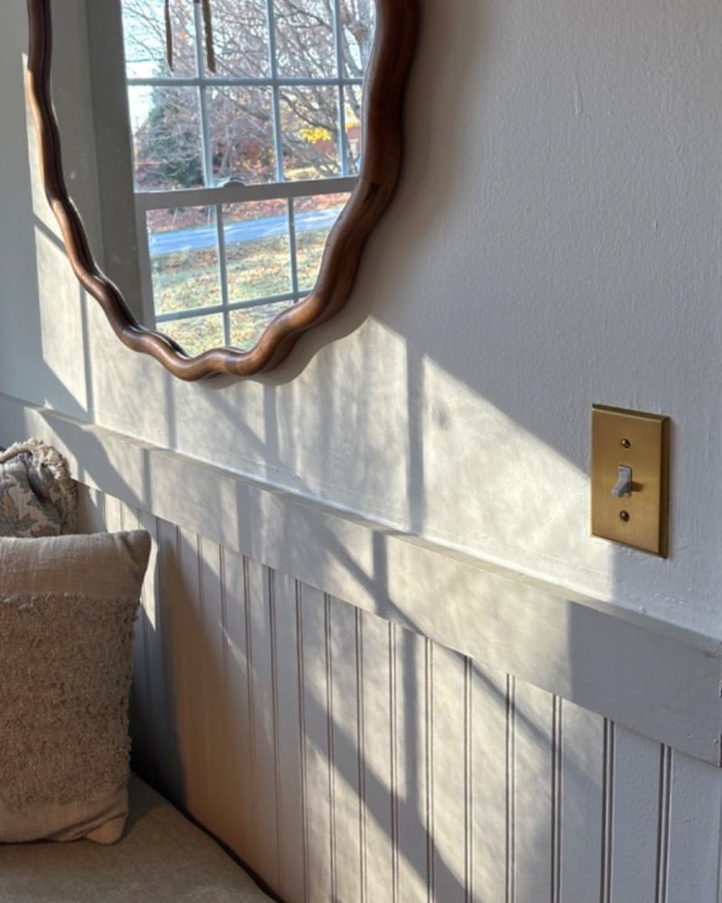 Customer photo: home window seat